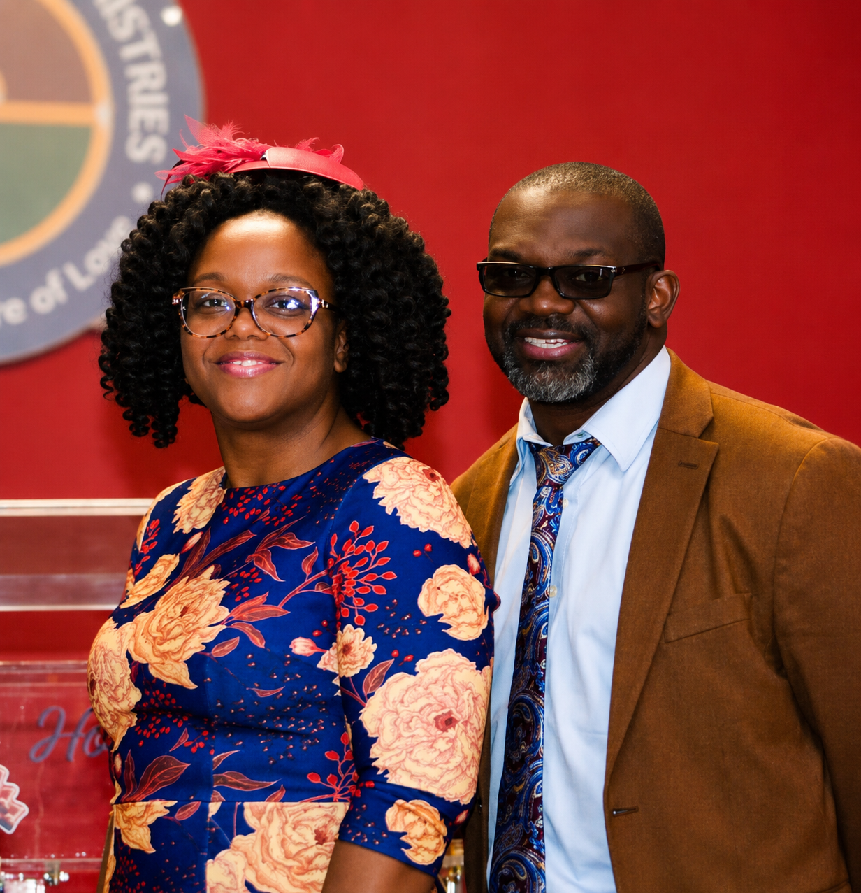Pastor Courtney Adams and Lady Candice Adams